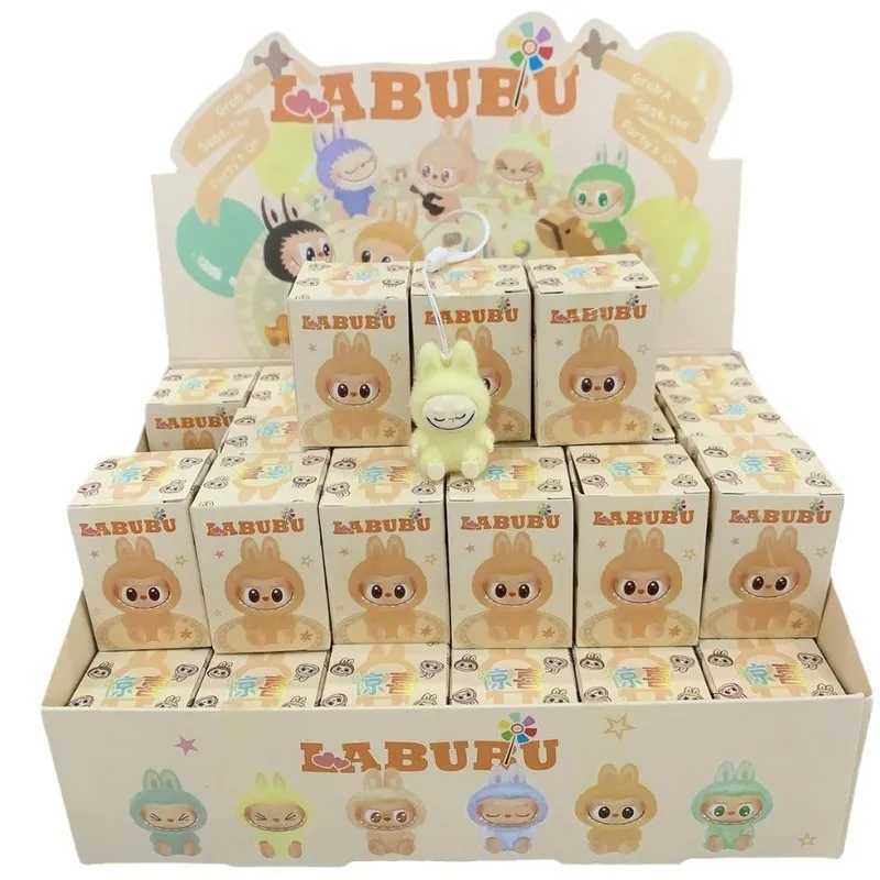 Labubu Blind Box Set of 48pcs Cartoon Resin Plush Pendants Ideal for Backpacks Desktops Cute Childrens Birthday Surprise Gifts Y250624