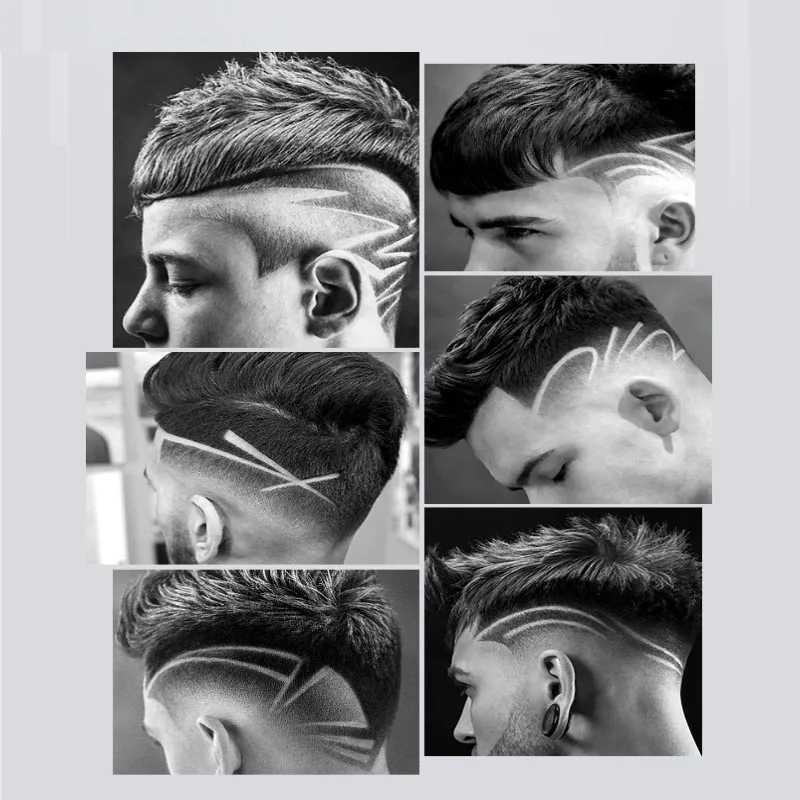 Kemei KM-1071 Electric Hair Clipper UBS Rechargeable Cordless Beard Trimmer for Men Powerful Electric Hair Clipper Trimming Tool XJ250624