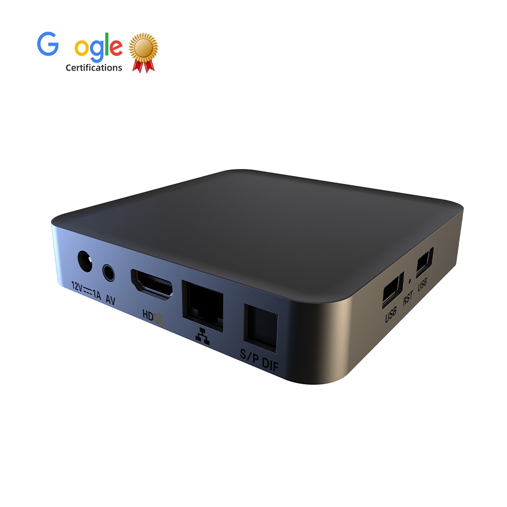 Dcolor GD2 TV Box Android 12 Amlogic S905Y4 2GB 32GB Support AV1 1080P H.265 4K Wifi BT Voice Input Media Player