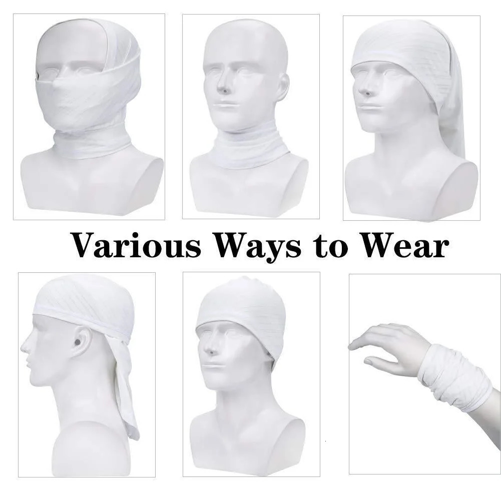 UV Protection Face Mask Cooling Neck Gaiter Washable Reusable Scarf Breathable Balaclava Outdoor Sports Cycling Fishing Bandana 250624
