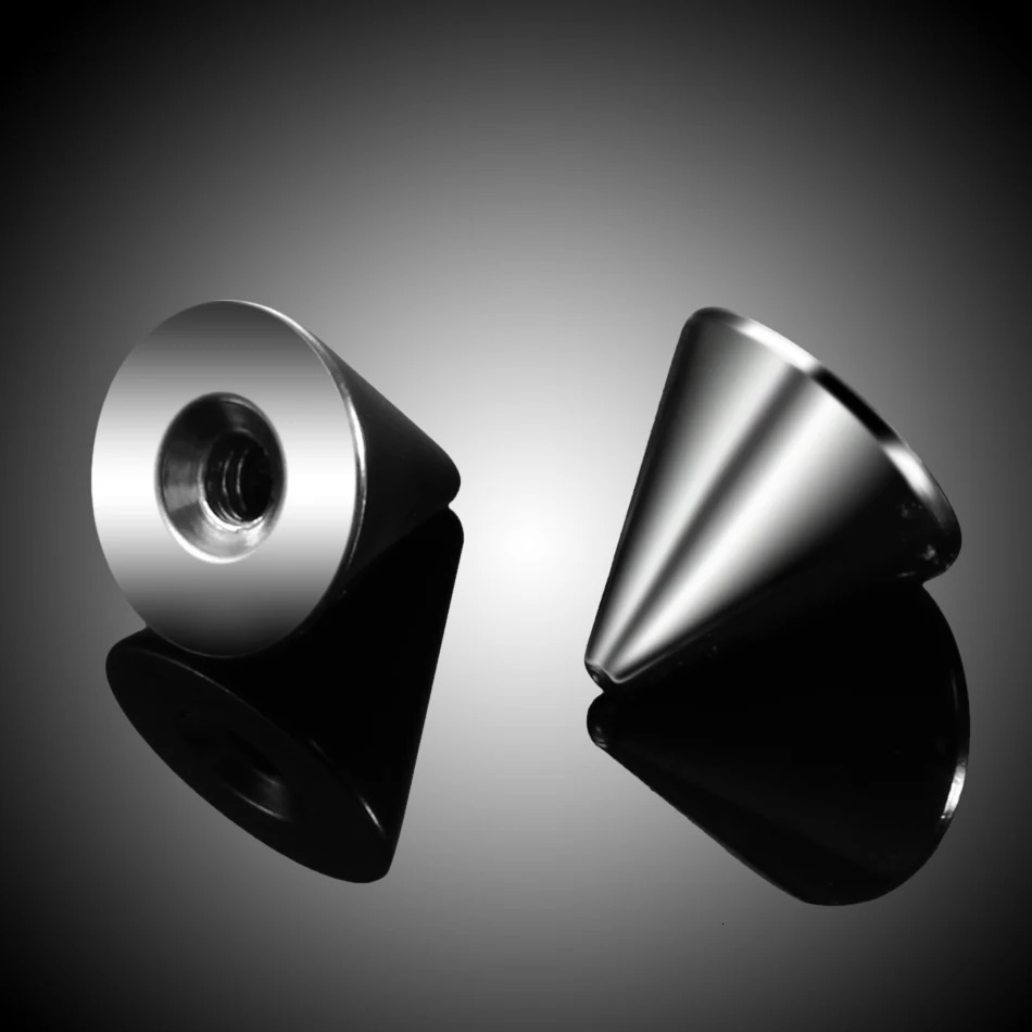 100Pcslot 16G 14G Steel Screw Cone Replacement Accessories Eyebrow Tongue Belly Piercing Lip Nose Septum Ring Body Jewelry 250613