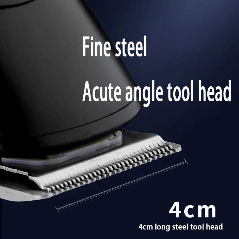 Professional Multi-Function Electric Razor for Men USB Rechargeable Dual Blade Stainless Steel Nose Hair Trimmer Precision Head XJ250624