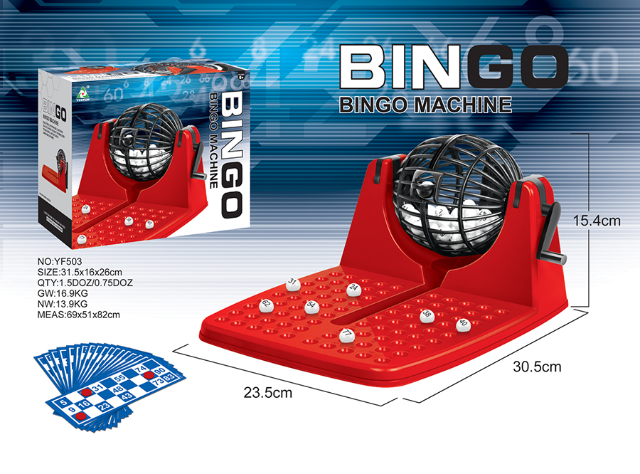 Educational Simulator Engaging Bingo Experience for All Ages-YF503