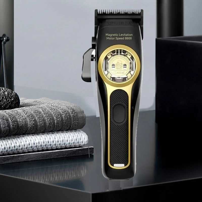 Kemei Professional Hair Clipper Mens Hair Trimmer Beard Trimmer Rechargeable Barber Cordless Haircut Machine Salon Tool XJ250624