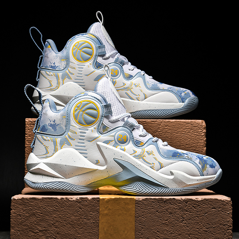 8106-Boys Shoes Breathable Indoor Sneakers Outdoor Fashion Sneakers Comfortable Basketball Shoes Non-slip basketball shoes