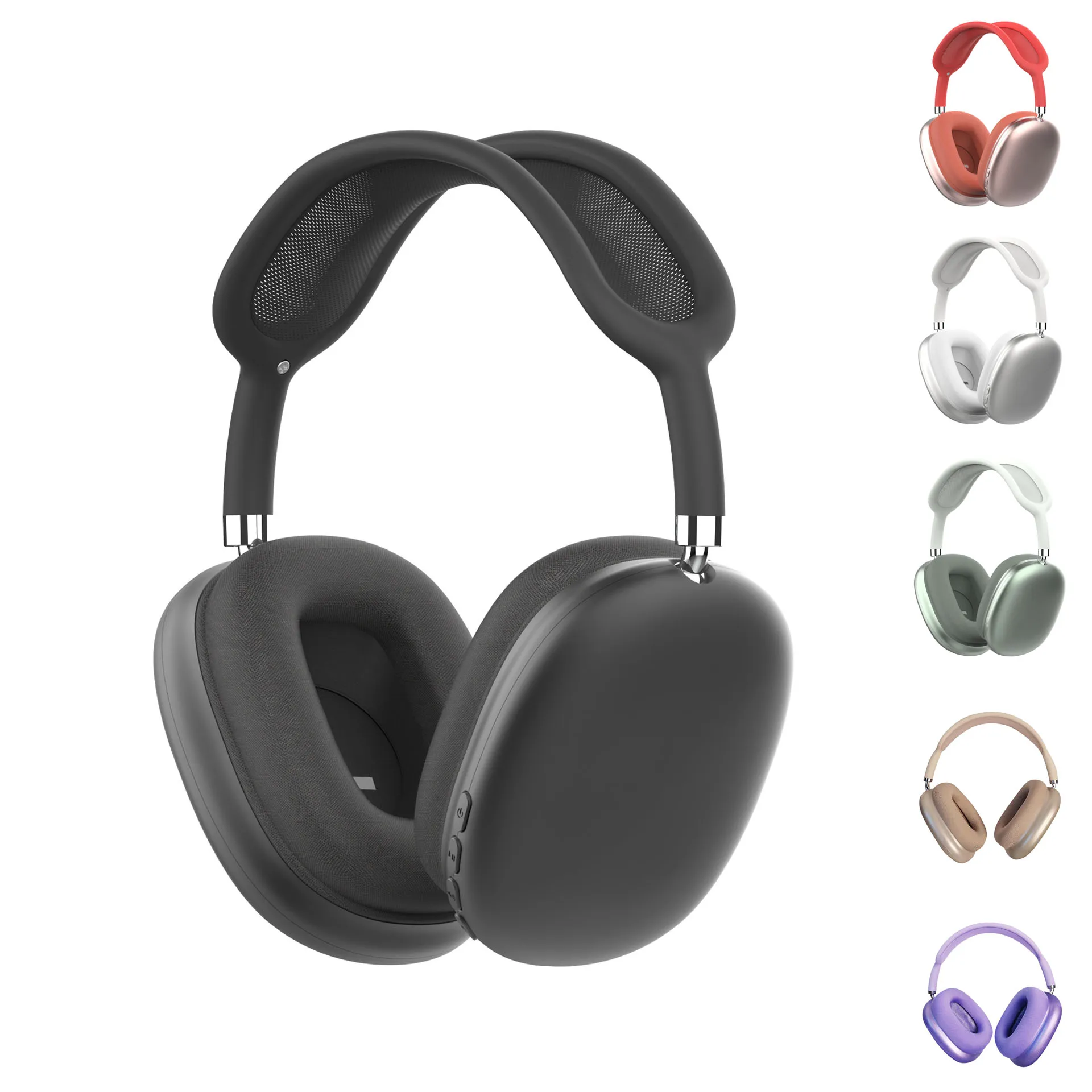 B1 max Premium Headsets Smart Wireless Bluetooth Phone Headsets The headsets and headsets support wired buttons with microphones