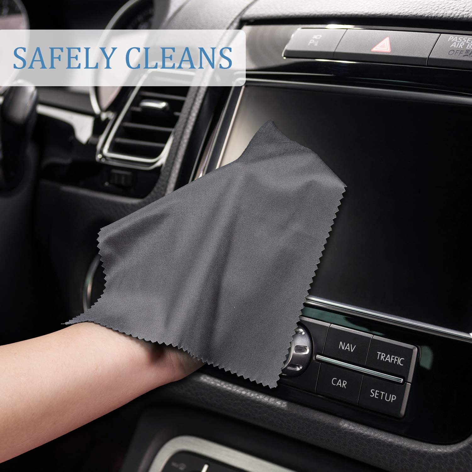 Microfiber Lens Cleaner Cloth for Sunglasses and Eyeglasses Accessory for Eyeglasses Care Products