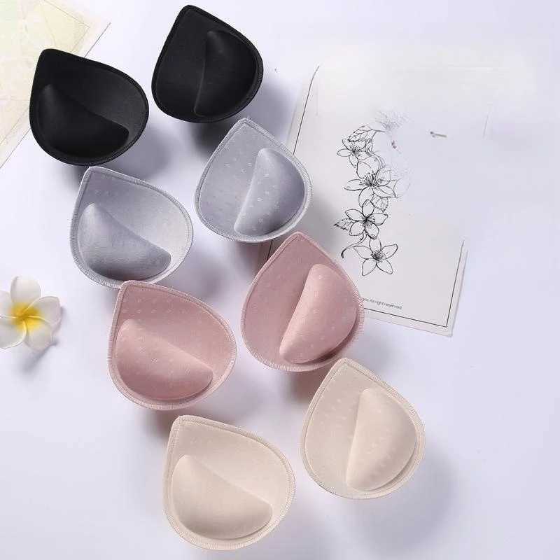 6cm/3cm Extra Thick Bra Pads Push Up Breast Enhancer Removable Bra Padding Inserts Cups For Swimsuit Bikini Padding Intimates W250624