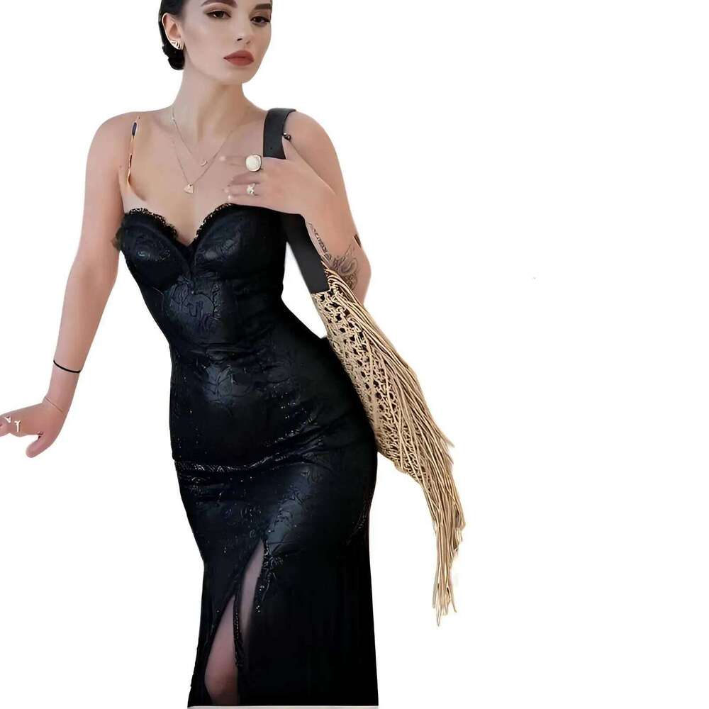 Bags Bohemian Beach Tote Bag For Women - Waterproof Nylon Crossbody Purse With Hollow Tassels, Boho Embroidery & Inner Pockets