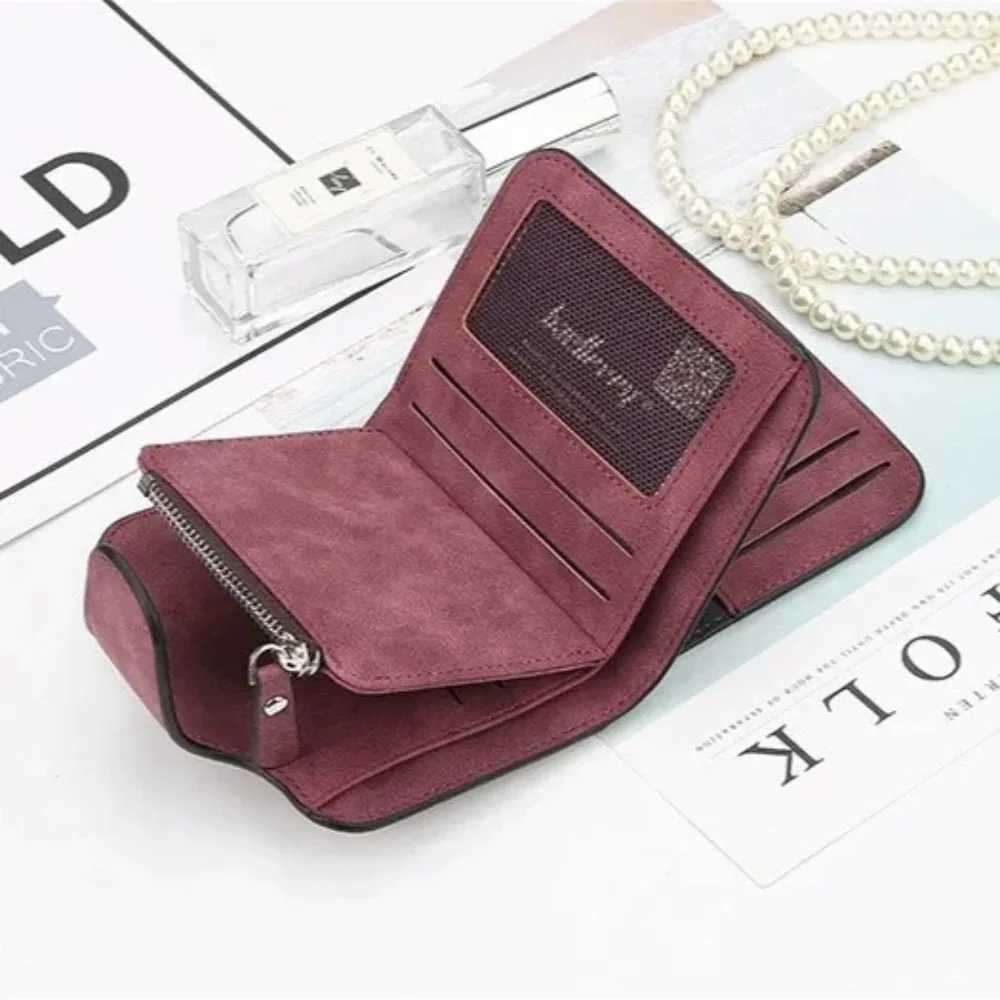 Baellerry Brand Womens Wallet Short Large-capacity Multi-card Slots Korean Coin Purse Mini Purses Wallets for WomenXJ250624