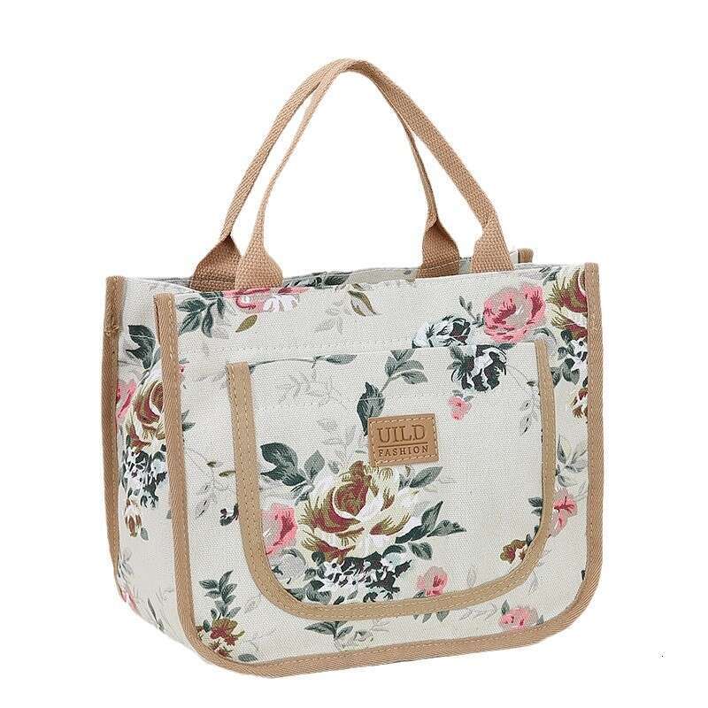 New Fashion Simple Handbag Ethnic Style Office Casual Portable Mommy Canvas Large Bag