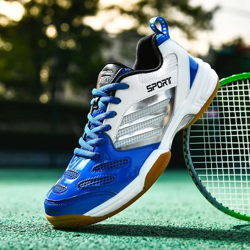 Outdoor Men Tennis Shoes Court Badminton Sneakers for Training Volleyball Indoor Professional Women Breathable Sport 250624