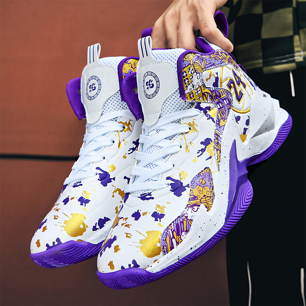 8905-Men's Fashion Basketball Shoes Breathable Anti Slip Running Sneakers Multifunctional Basketball Shoes Walking Shoes