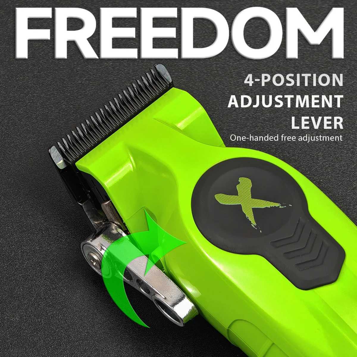 BRDCLIP FA1C NEW 7500RPM Barber Professional Hair Clipper High Speed Motor 2500mAh Electric Trimmer DLC Blade With Base XJ250624