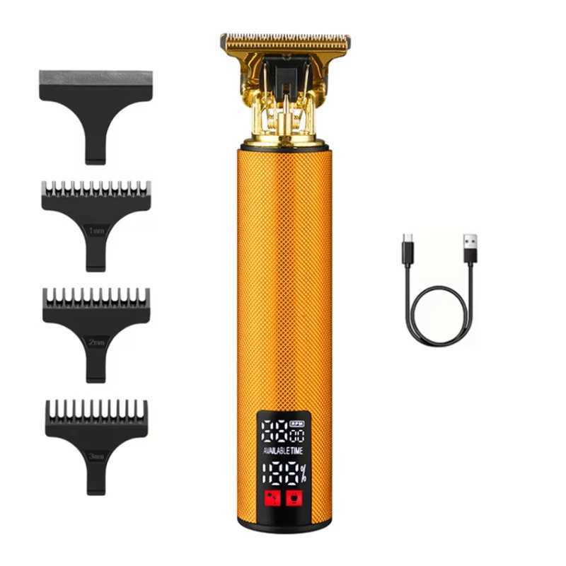 Large-screen Power Display T9 Retro Original Suit Machine Large-capacity Battery Super Long Battery Life Barber Clipper Hair XJ250624