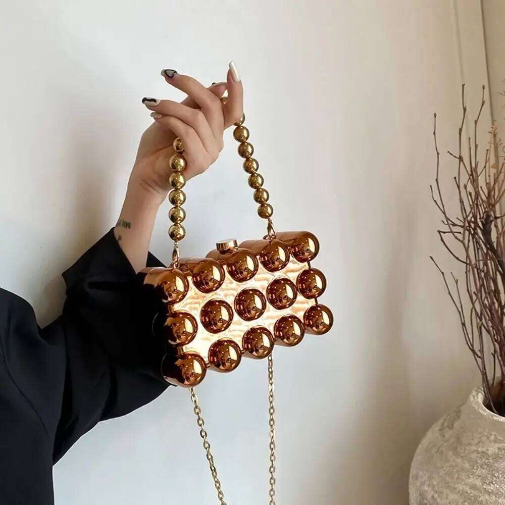 Luxury Designer bags 2025 Detachable Strap Crossbody Leisure Bubble Clutch Purse Square Multifunctional Shopping Bag