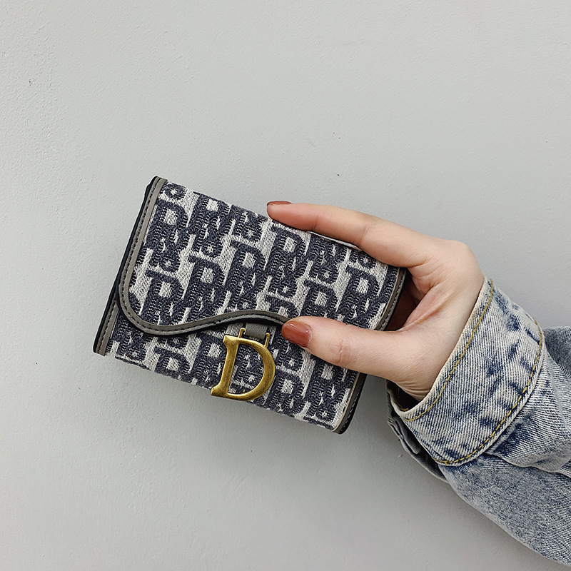 New Wallet Men Unisex Everyday Use Storage Fashionable Leather Genuine Leather Mini Magnetic Zipper Multicolor Multiple Card Slots Long