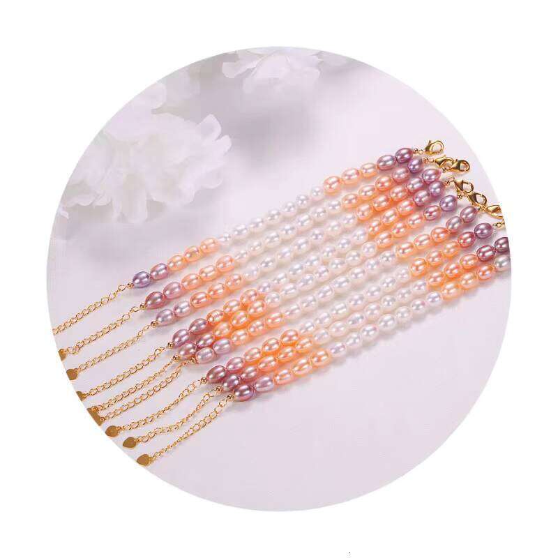 DHCollections Manufacturer Direct Sale Fashion Multi-Layer Beads Bracelet Adjustable Freshwater Pearl Beaded Bracelets