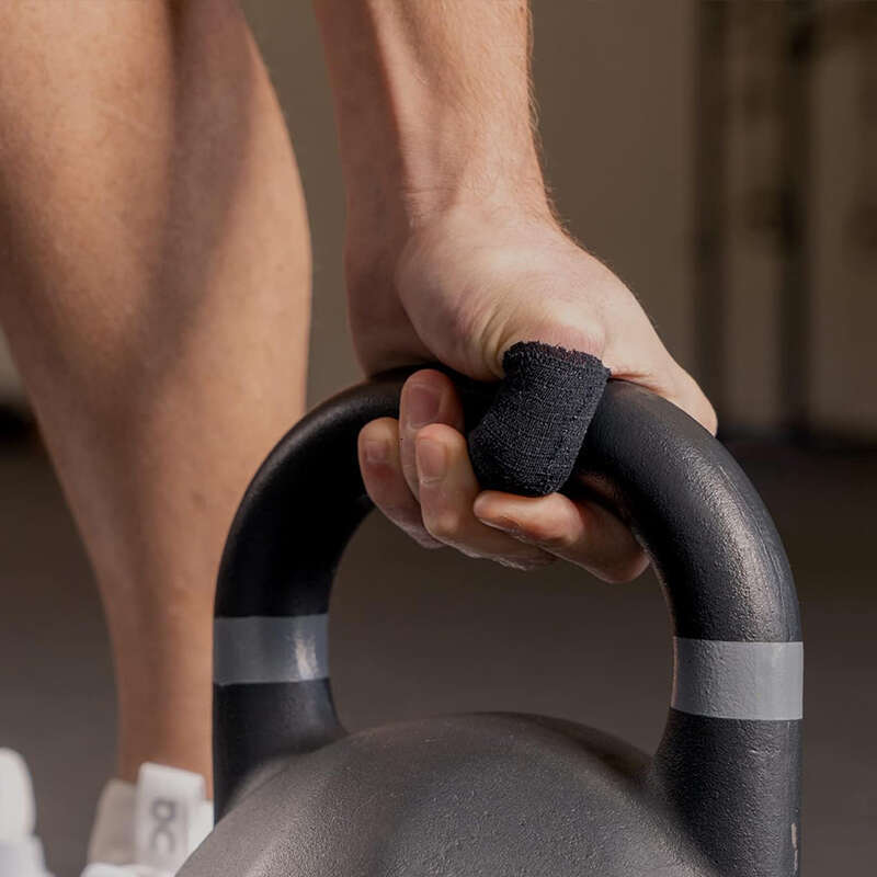 Weightlifting Tape High Elastic Sports Tape for Wrists and Hands Premium Black with Strong Adhesion