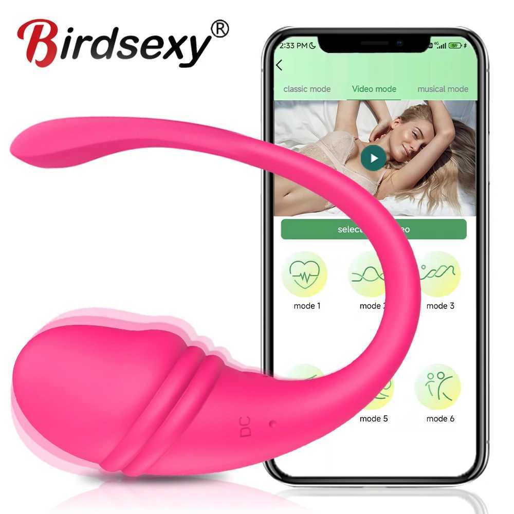 Wireless Bluetooth APP Vibrator Female Remote Control Egg Clitoris Stimulator G Spot Massager Sex Toys for Women Adults Panties W250624