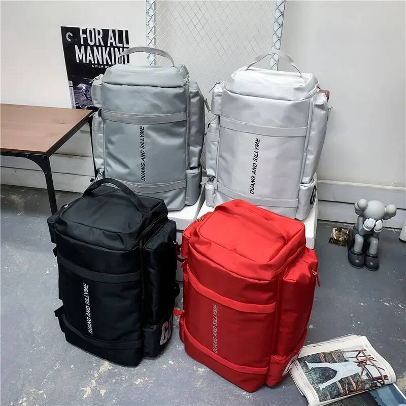 high-quality Fiess Travel Backpack Men Women Sports sac Large Capacity Gym with Shoe Compartment Portable Duffle Bag Handbag
