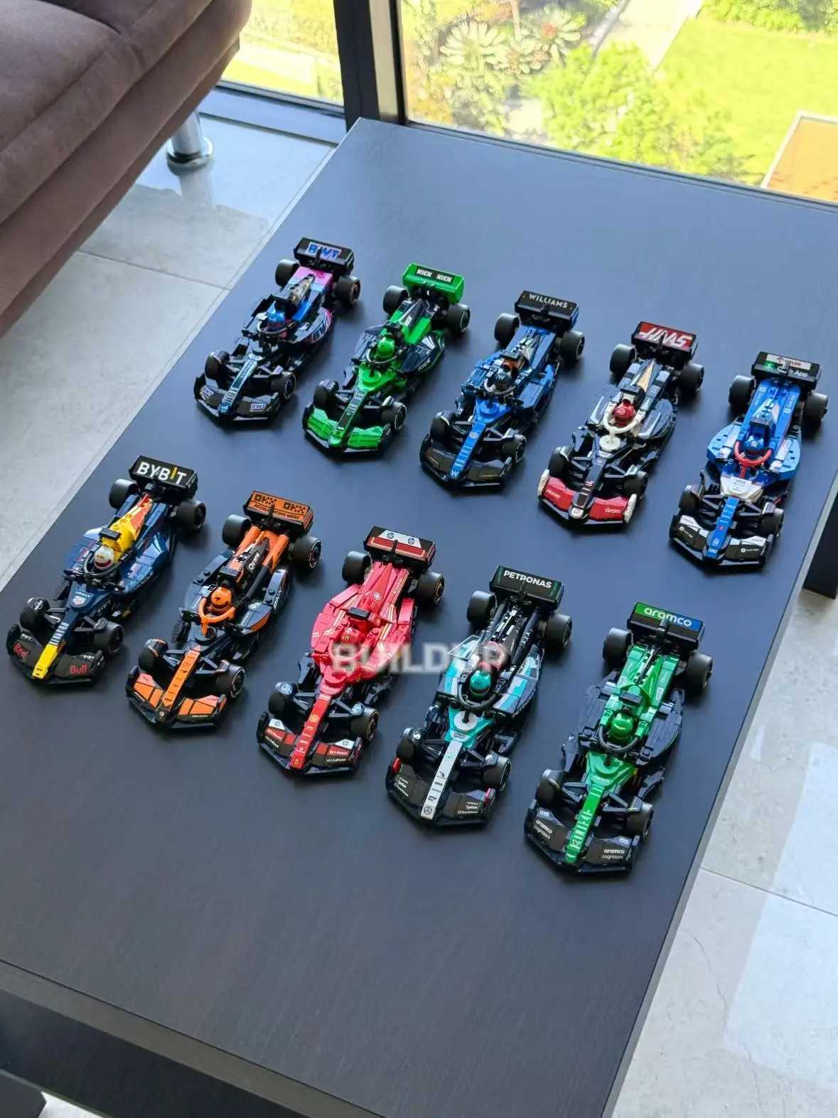 Limited Set 66802 Mechanical Set 10 Cars 2601 Pieces Building block models racing toys Christmas gifts birthday gifts. R250624