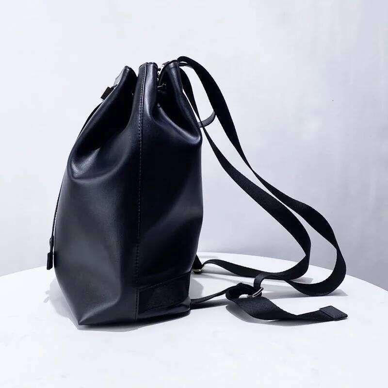 Drawstring Backpack Bags For Women Designer Handbag Purse 2025 New In Fashion Commuting Large Capacity Travel Shoulder