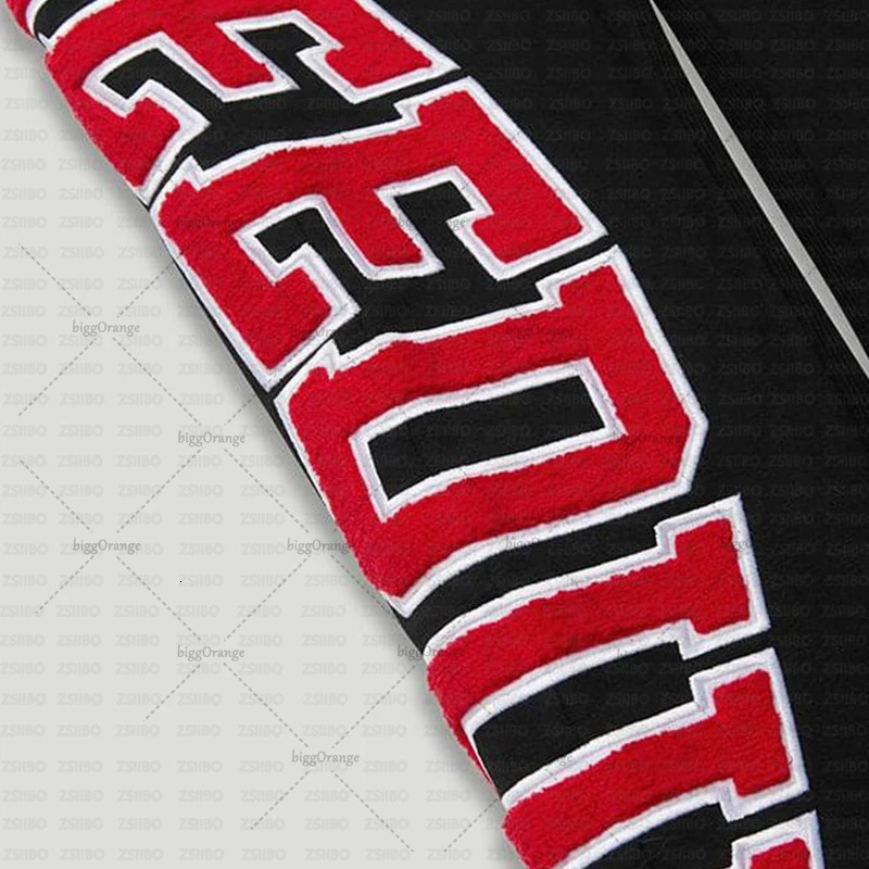 Hiphop Trendy Streetwear Mens Suit Twopiece Set High Street Y2K Casual Tracksuit Goth Harajuku Retro Letter Hoodie 250616