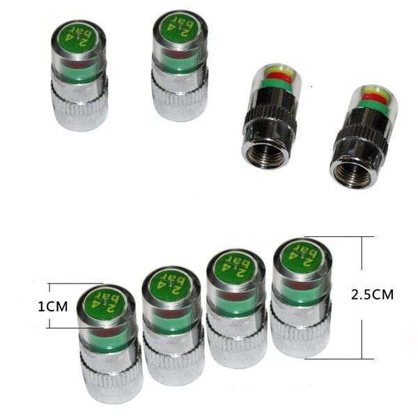 Vehicle Diagnostic Tool Kit - Accurate Tyre Pressure Monitoring System Featuring Visible Alert Mechanism