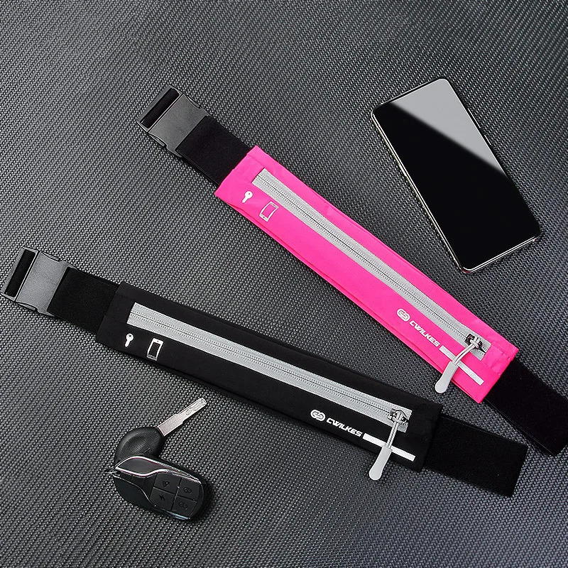 Running Belt Waist Bag for Cell Phone Sports Fanny Pack Waterproof Men Women Hidden Gym Bags Pouch 250624