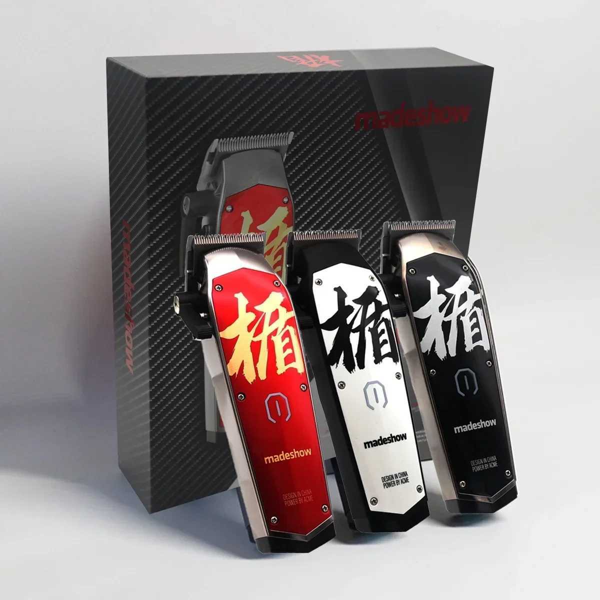 Madeshow M10 M11 Professional Oil Head Hair Clipper Hair Cutter Titanium Plated Ceramic Blade 7000rpm Hair Salon Trimmer XJ250624