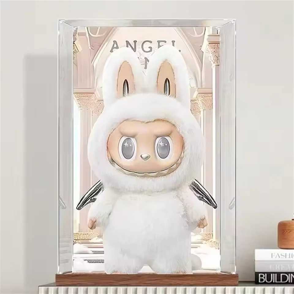 New For Labubu The Monsters Doll Blind Box Heart-Moving Macaron Kawai Anime Figures Guess Bag Hanging Pendant Xmas Birthday Gift Y250624