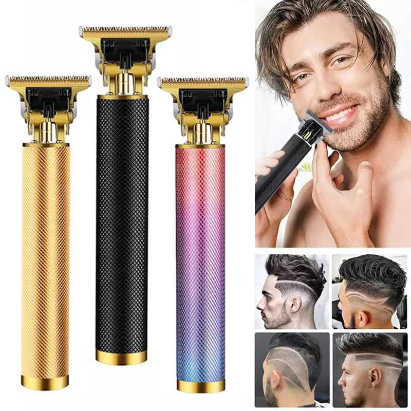 T9 Vintage Beard Shaver Electric Hair Cutting Machine Travel Cordless Shaver Trimmer USB Charging Beard Clipper For Mens BeardXJ250624