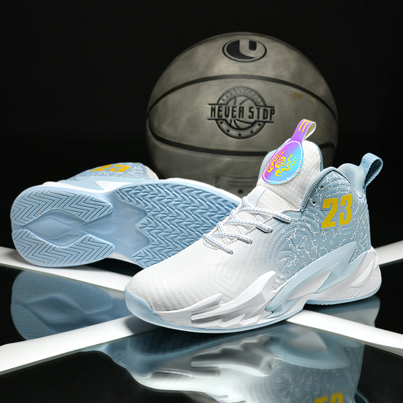 902-Men's and Women's Basketball Shoes Breathable Anti-Slip Outdoor Shoes New Basketball Shoes Unisex Combat Boots Indoor and outdoor training