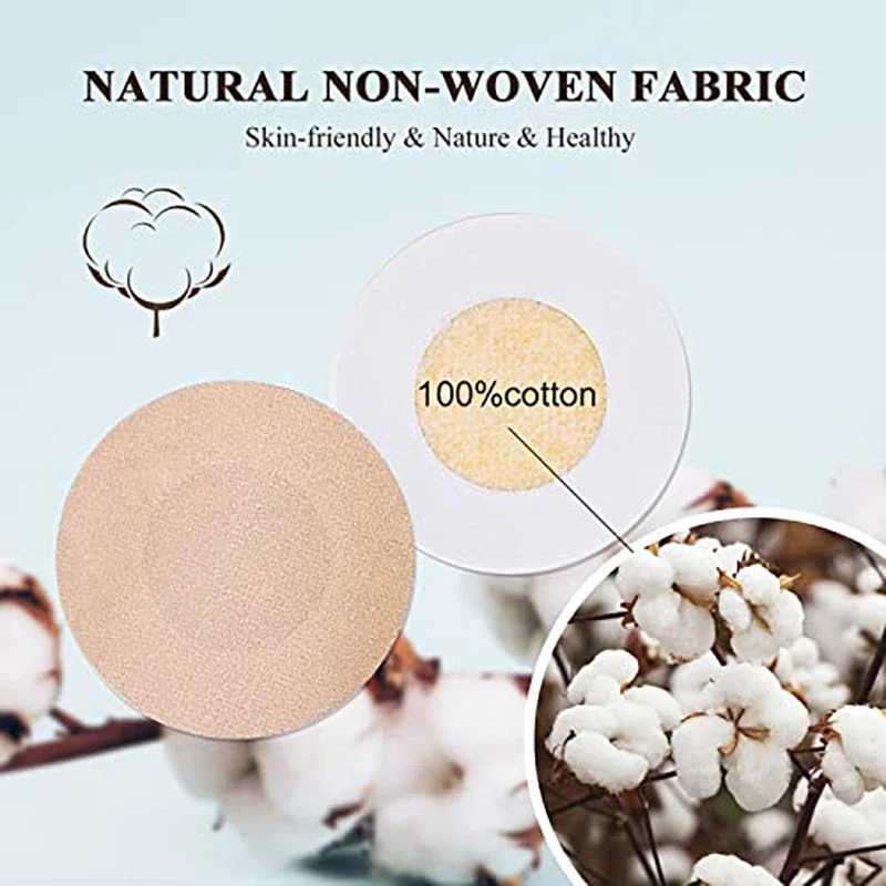 5/10/40 Pairs Nipple Cover Stickers Invisible Bra for Women Soft Cotton Nipple Pasties Piece Breast Petals Bra Chest Boob PadsW250624