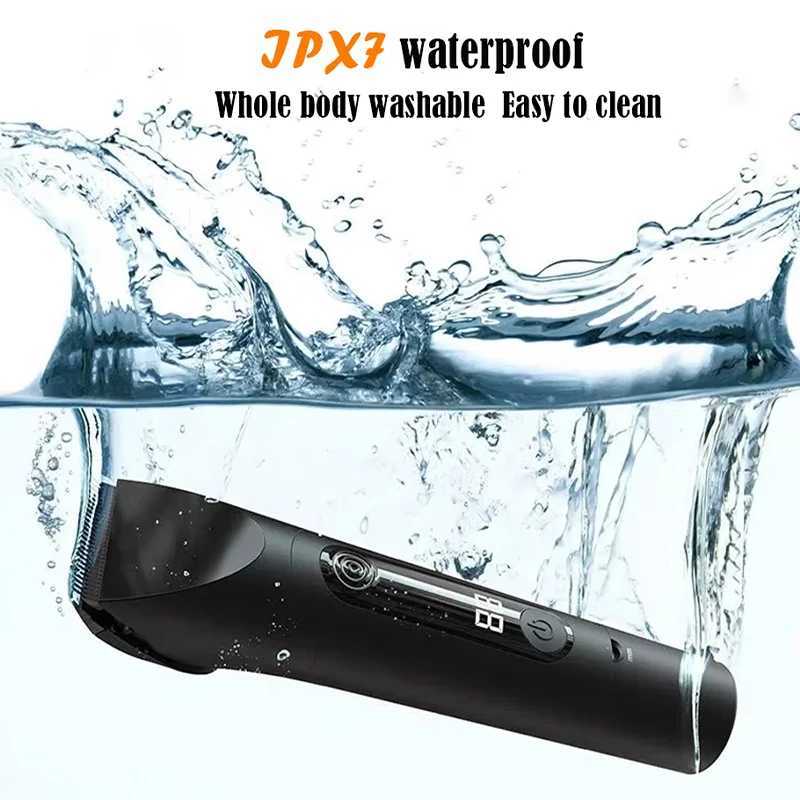 Mi Hair Clipper Professional Electric Trimmer For Men With LED Screen Washable Rechargeable Titanium Alloy Blade WirelessXJ250624