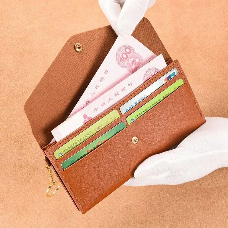 Portable Ins Phe Bags Rectangle PU Leather Phe Bag Birthday Gifts Card Holder Women Wallets Coin Purse Wallets XJ250624