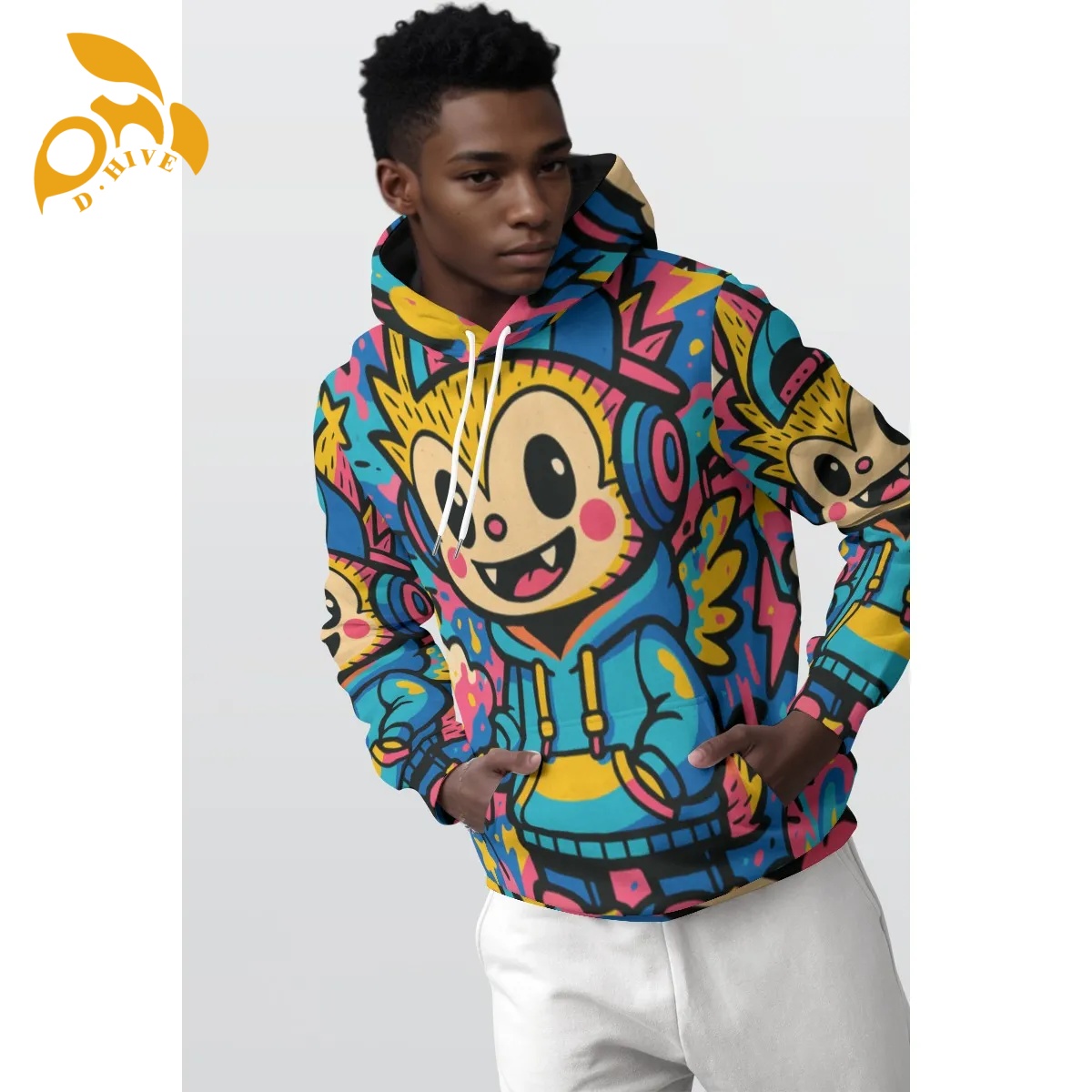 free shipping customized definition new design All-Over Print for Men's Hoodies & Sweatshirts high quality soft attractive popular