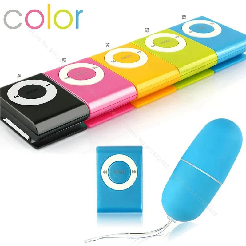 Adult Games Women Vibrating Jump Egg Wireless MP3 Remote Control Multi-Speed Vibrator Sex Toys For Women Sex Product Shop 250624