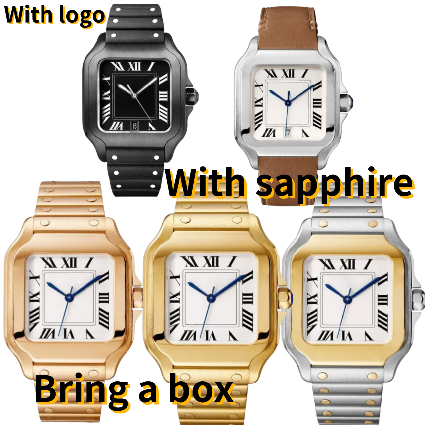 Top luxury men's/women's watch, unique designer style, with luminous/sapphire/waterproof dial, 906l stainless steel/leather strap, 19/40mm