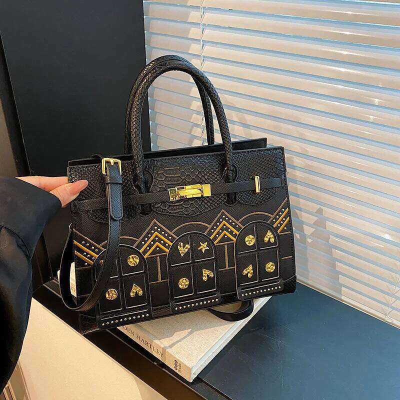 Spacious Vegan Leather Crossbody Bag, Detachable Strap For Commuter & Travel, Tiktok-Viral Minimalist Capsule Wardrobe