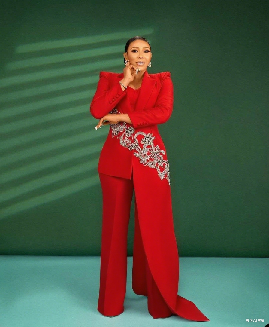 Customized Red Carpet Fashion Women Pants Suits 2 Pieces Slim Fit Crystal Beads Prom Evening Party Wear