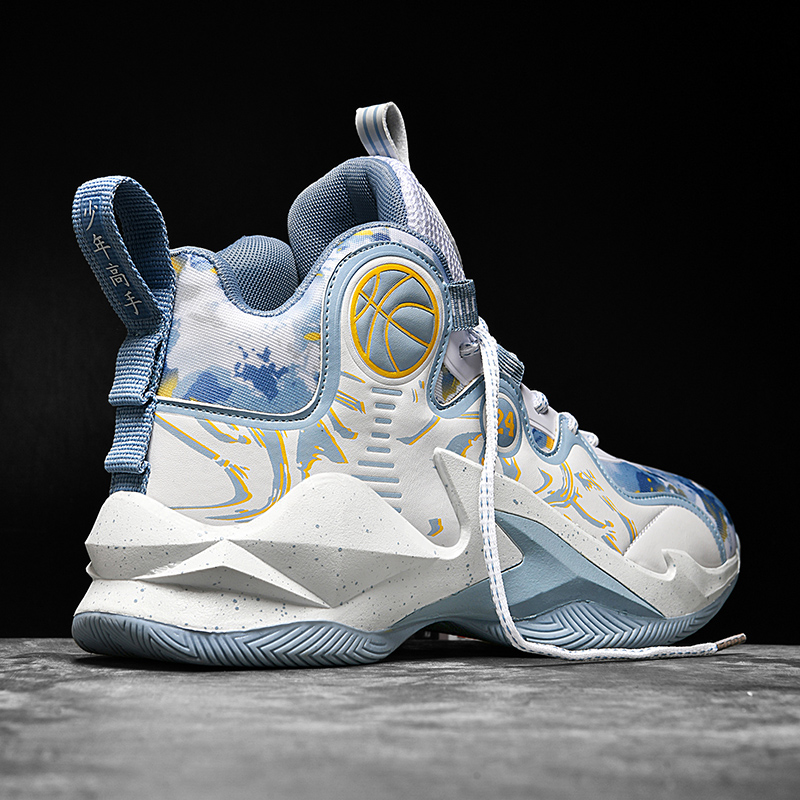 8106-Boys Fashion Breathable Indoor & Outdoor Sneakers Outdoor Sneakers Comfortable Basketball Shoes Non-slip running basketball shoes