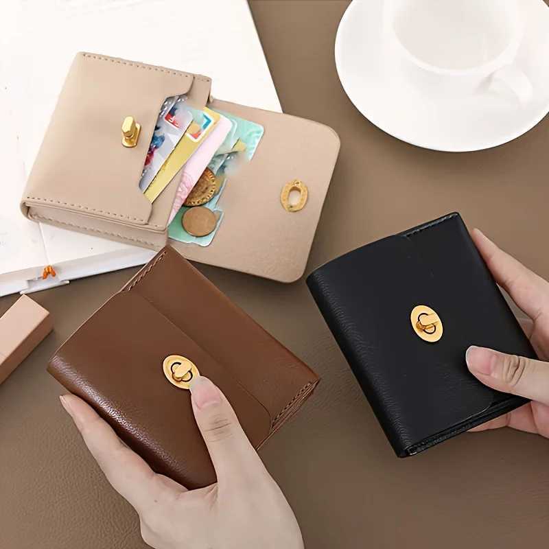 True Soft Leather Wallet Womens Short Style New Coin Zero Wallet Small Wallet Womens Large Capacity Card Bag XJ250624