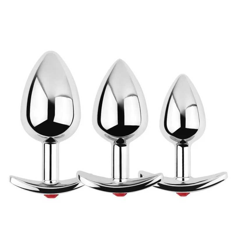 Metal Anal Butt Plug for Sex Toys Annal Extreme Crystal But Buttplug Woman Prostate Massager Stimulator Sexy Adult Toys for Men Gay W250624