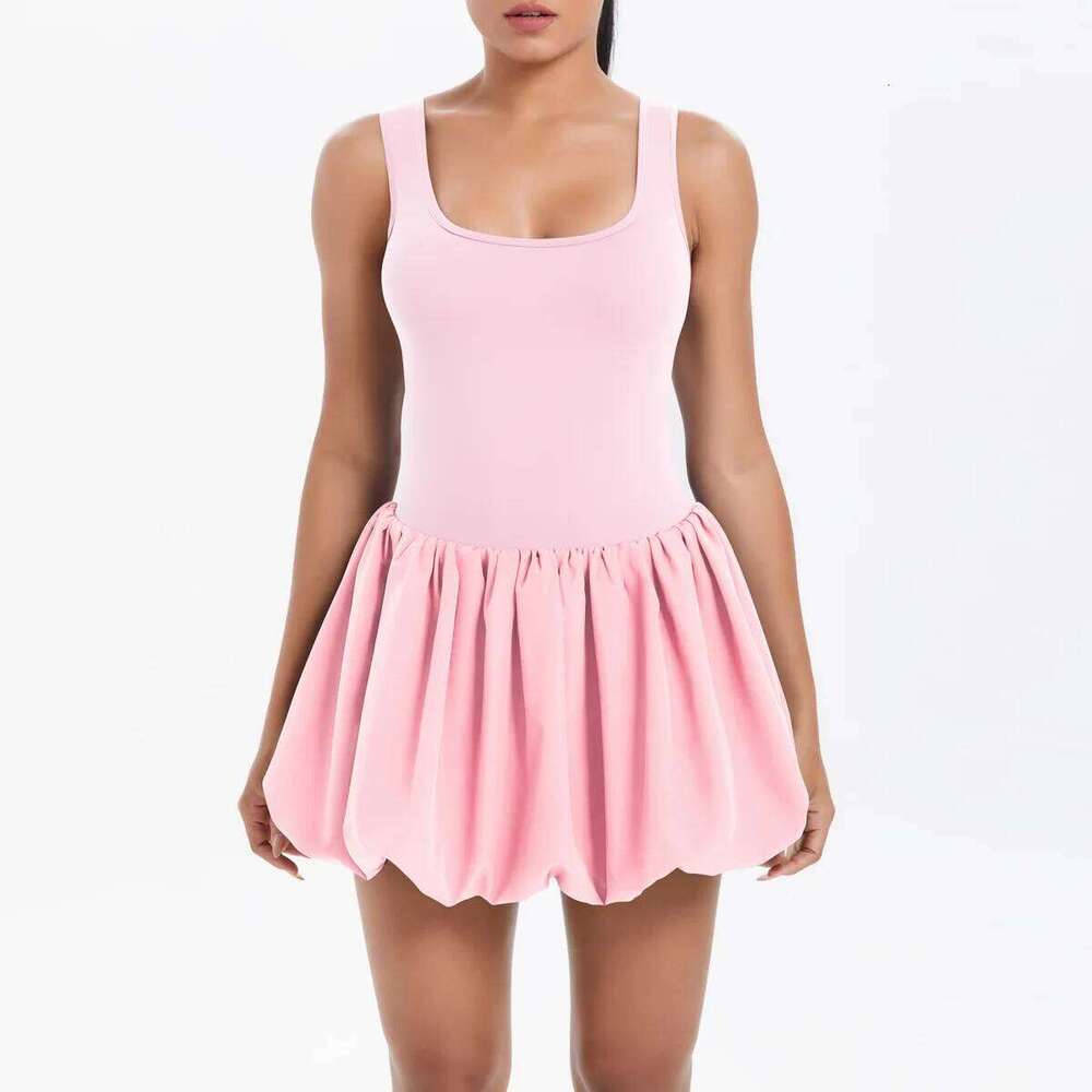 Dance Ballet Dress Gym Push up Running Tennis Sports 2025 New Women Yoga Set Sexy Anti Glare One-Piece Jumpsuit