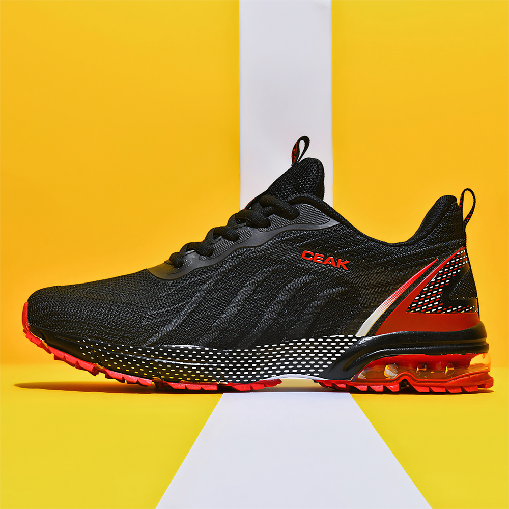 5029-Men's Basketball SneakersMen's ShoesAir Cushion Shoes, Non-slip Flying Woven Popular Sneakers, Mesh Breathable Running Basketball Shoes