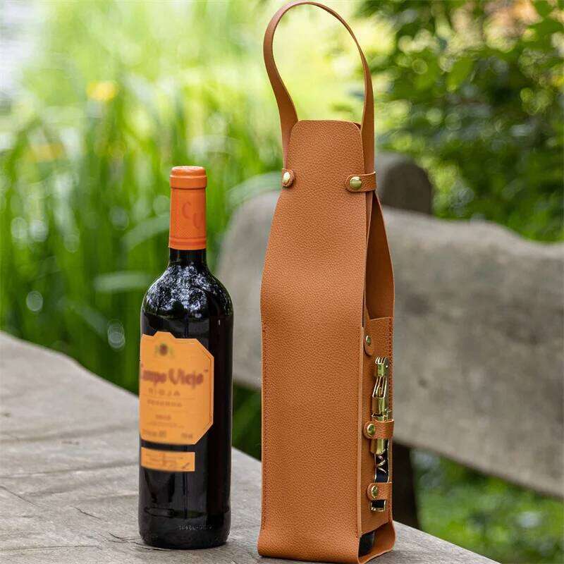 Hot Selling Tote Holder Champagne Bags With Handle Liquor Bottle Carrier Carry-On Pouch Travel Bag For Wine Designer Bags