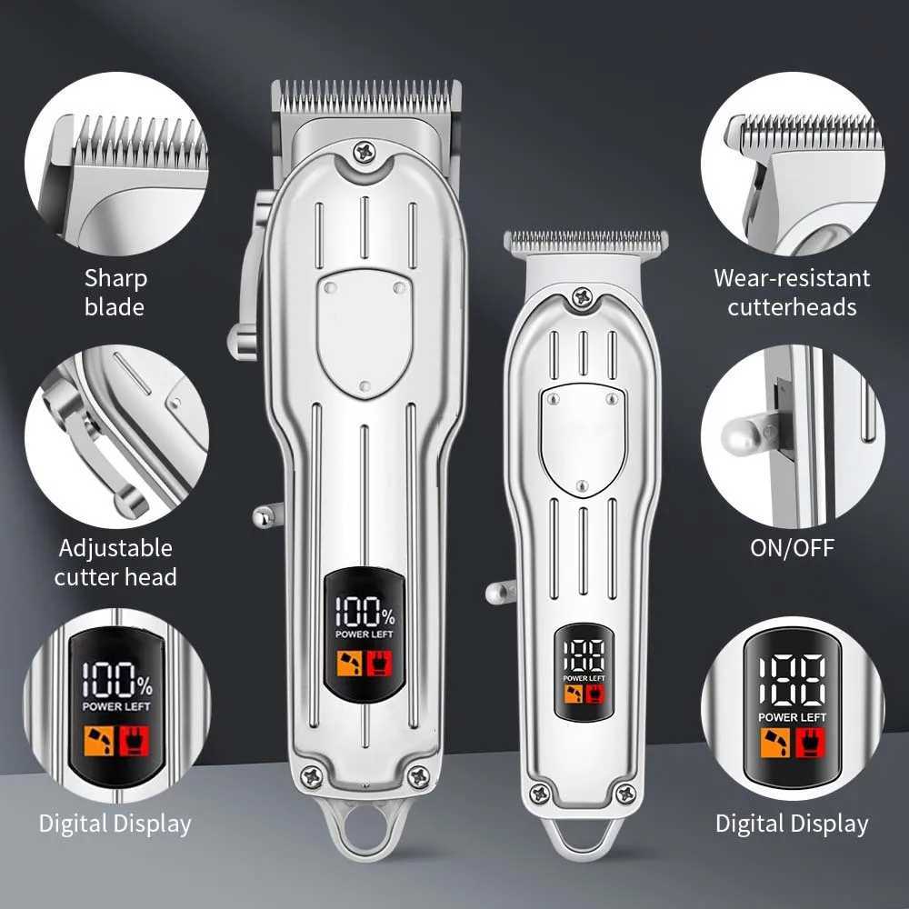 2in1 Electric Hair Clipper Hair Cutting Kit for Men Cordless Hair Trimmer Set/1 pc Professional Hair Trimmer Gifts for MenXJ250624