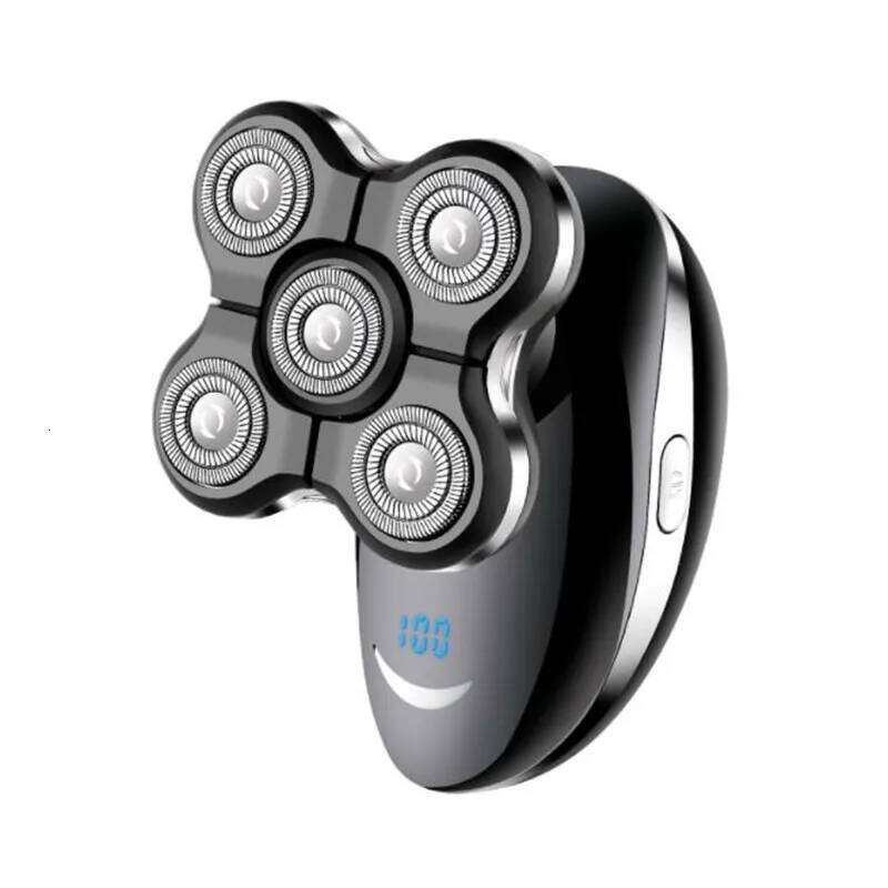 Washable Electric Men Balding Head Shaver For Man 5D Floating Razor Quick Charger Skull Shaving Hine Portable Baldhead Shave